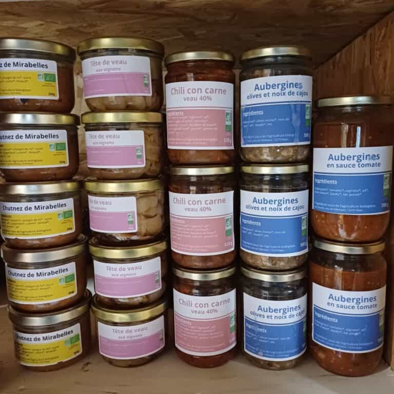 Stock alimentaire d'urgence