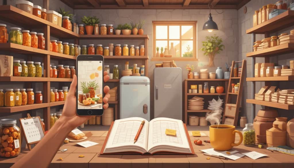 Inventaire de stock alimentaire maison