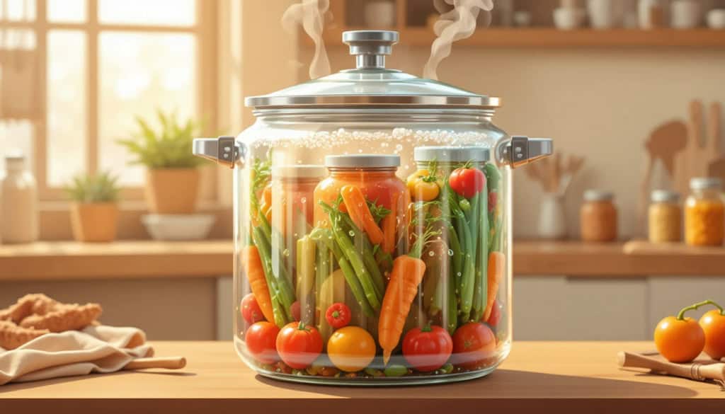 Stériliser les légumes