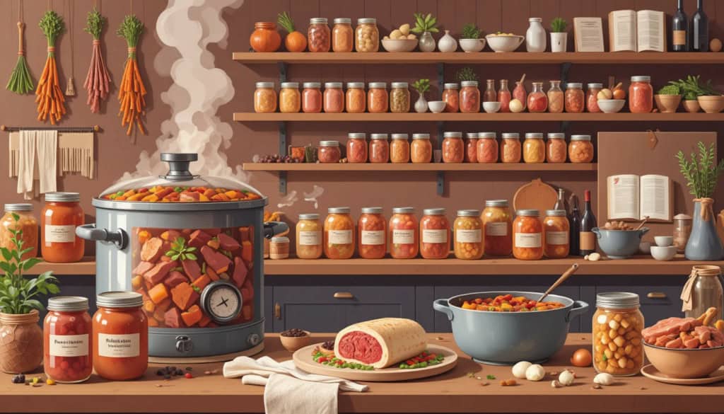 Stériliser les viandes