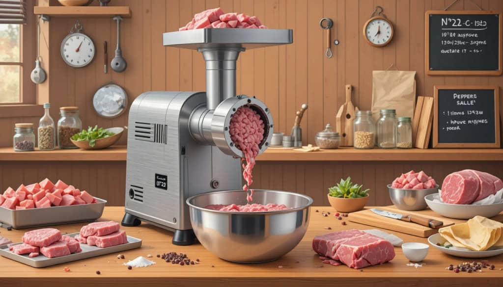 hachoir à viande charcuterie