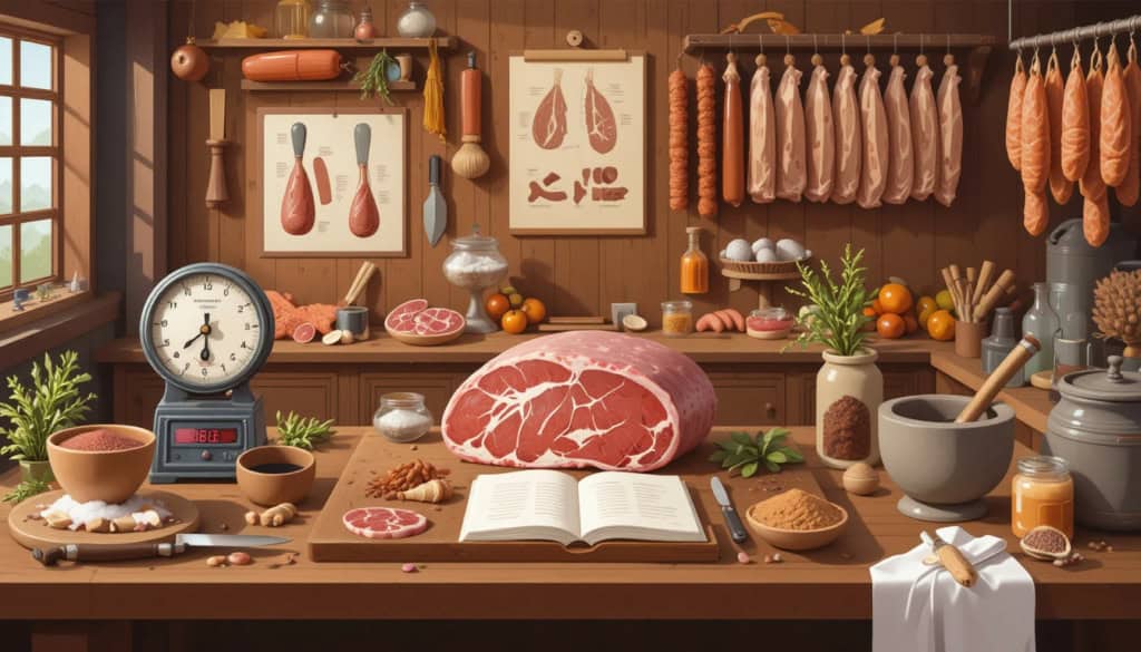 Techniques charcuterie maison