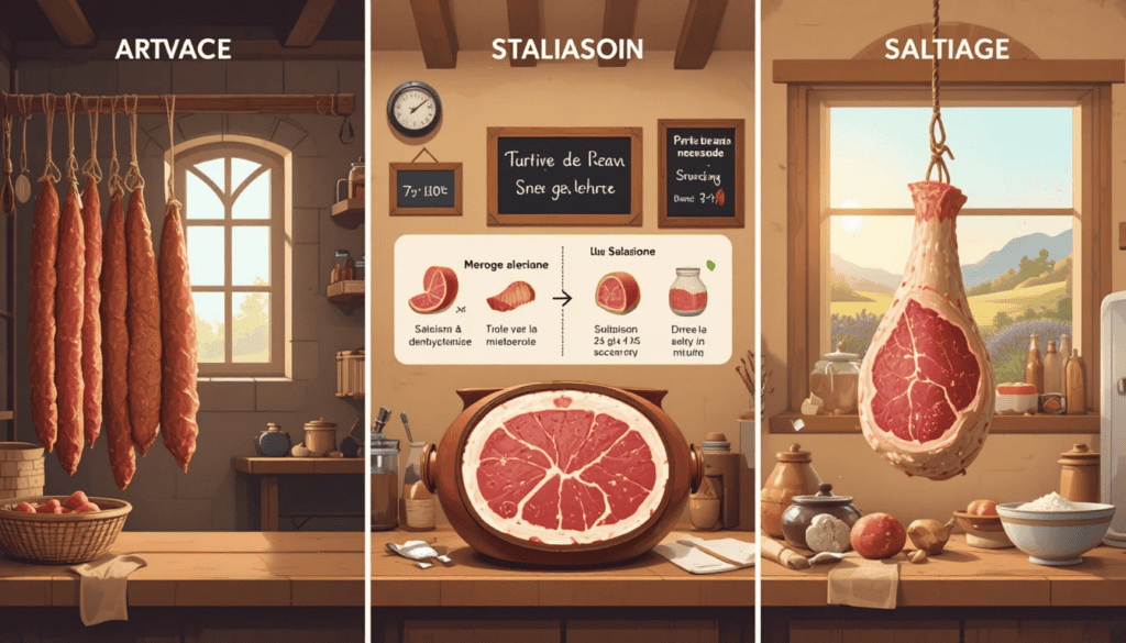 conservation des charcuteries maison