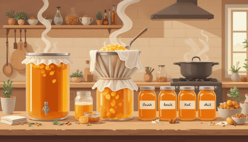 Filtrer et clarifier son bouillon d'os