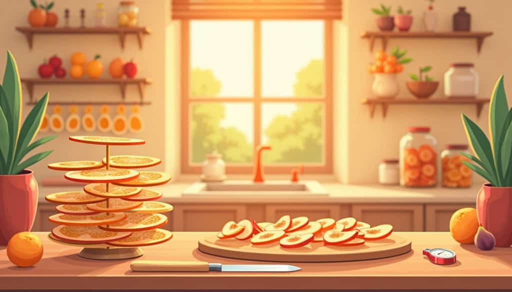 fruits séchés maison