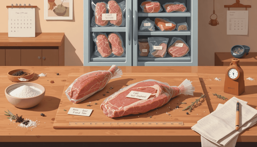 temps de salaison par kg